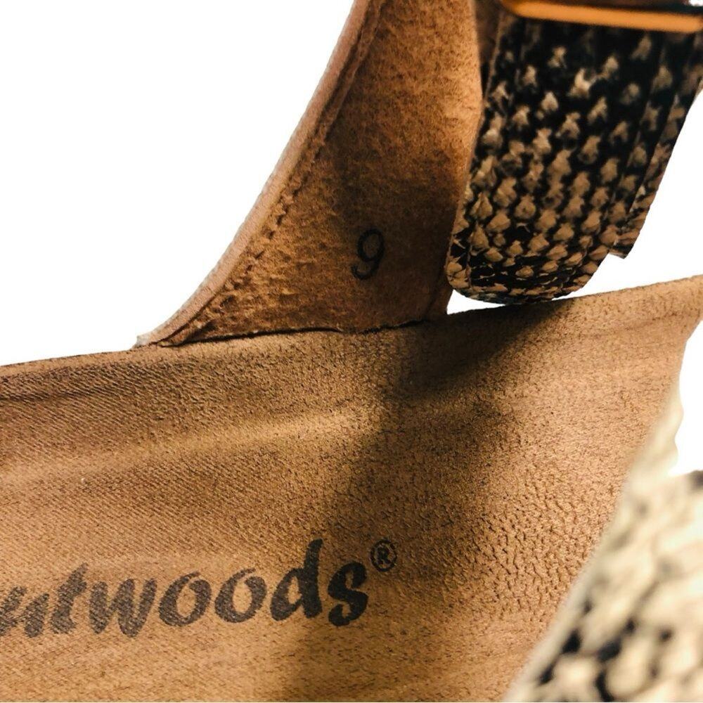 Outwoods Snakeskin Ankle Sandals - Picture 10 of 13
